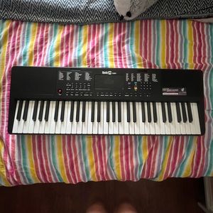 black piano keyboard !